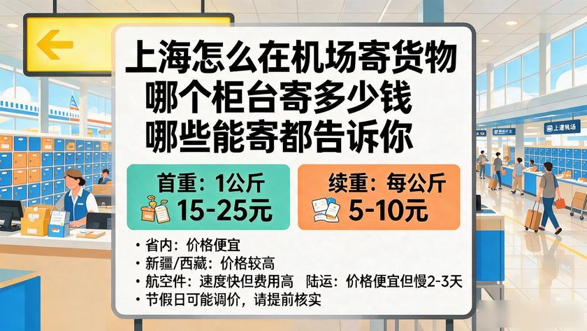 貨物上海寄機場怎么收費_貨物寄飛機流程_上海怎么在機場寄貨物